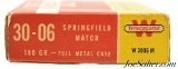 1947 Winchester Wimbledon Cup Match 30-06 Springfield Ammo Full Box - 6 of 7