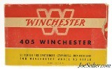 Winchester 405 Win Ammo Full Box 300 Grain Bullets Model 95