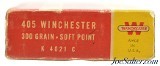 Winchester 405 Win Ammo Full Box 300 Grain Bullets Model 95 - 4 of 7