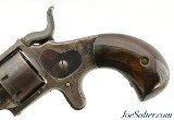 Cased Forehand & Wadsworth Side Hammer 22 RF Revolver Antique - 4 of 15