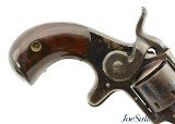 Cased Forehand & Wadsworth Side Hammer 22 RF Revolver Antique - 2 of 15