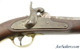 Massachusetts Marked US Model 1842 Percussion Pistol H. Aston & Co. 1852 "MS" - 3 of 15
