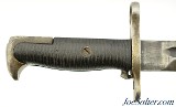 WWII US Union Fork & Hoe (UFH) M1 Garand Bayonet and Scabbard - 3 of 11