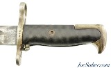 WWII US Union Fork & Hoe (UFH) M1 Garand Bayonet and Scabbard - 6 of 11
