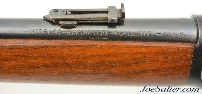 Excellent Winchester Model 94 Eastern Carbine built in 1929 .32 Win Spl - Image 14 of 15