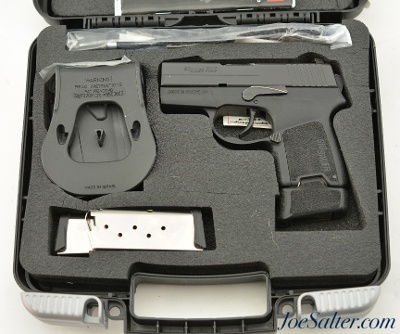 Sig Sauer Model P290 Pistol 9mm 3 Mags Laser Sights