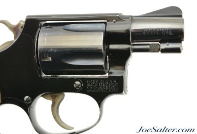Early Flat Latch Smith & Wesson Model 37 Airweight 38 Spl. Revolver - Image 3 of 11