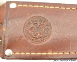 Excellent Remington Dupont Etched Blade Boy Scout Knife RH-51 With Sheath - 10 of 11