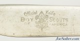 Excellent Remington Dupont Etched Blade Boy Scout Knife RH-51 With Sheath - 5 of 11