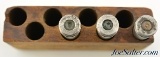 Very Rare Roper Revolving Rifle Cartridge Blocks with Partial Leather Belt - 2 of 7