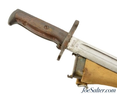 WWI M1905 Bayonet R.I.A. with M1910 Scabbard