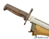WWI M1905 Bayonet R.I.A. with M1910 Scabbard - 1 of 11