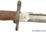 WWI M1905 Bayonet R.I.A. 1909 with M1910 Scabbard - 4 of 10