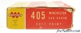Full "1946" Style Box 405 Winchester Ammo 300 Grain Soft Point Model 95 - 6 of 7