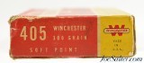 Full "1946" Style Box 405 Winchester Ammo 300 Grain Soft Point Model 95 - 4 of 7