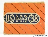 Sealed! US. Cartridge Co. 38 S&W Special Lowell, Mass Box - 5 of 6