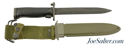 U.S. M5A1 MILPAR COL Bayonet & USM8A1 Scabbard B.M.CO.