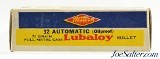 Crisp Western "Bullseye" Box 32 Auto Ammo Lubaloy Bullet Full 50 Rds - 4 of 7