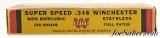 Extremely Rare Wincheste Full Patch 348 Win Super Speed Ammo Full Box! - 4 of 7
