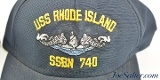USS Rhode Island SSBN-730 & SSBN-740 Two Original Hats - 3 of 7