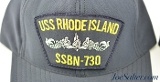 USS Rhode Island SSBN-730 & SSBN-740 Two Original Hats - 2 of 7