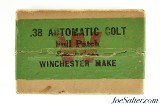 Sealed! Full Patch Smokeless Winchester 38 Automatic Colt Automatic Ammo - 5 of 6