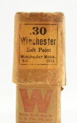 Early Winchester Full Box 30 WCF "Model 1894" Ammo Circa 1911-12 Smokeless Soft Point - 5 of 7