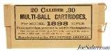 Excellent Sealed! Multi Ball Ammo Frankford Arsenal 30-40 Krag Model 1898