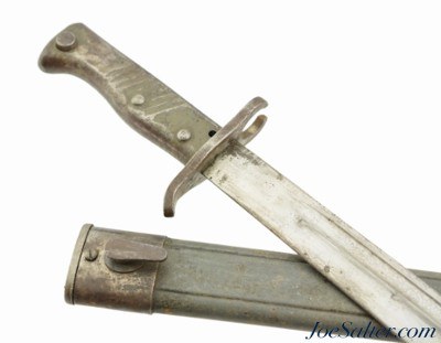 WWI German 98k Emergency Bayonet and Scabbard