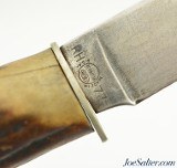 1930’s Remington DuPont RH73 Knife with Sheath - 3 of 12