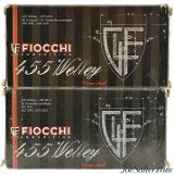 Fiocchi 455 Webley MKII 262gr. LRN GZN NOS 100 Rounds - 1 of 3