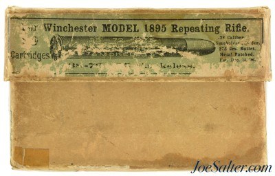 Full Box Winchester 38 72 WCF Model 1895 Smokeless Ammunition