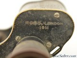 WW1 Era British Military Binoculars With Royal Horse Guard Marking - 6 of 8