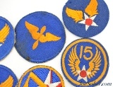 WWII U.S. Army Aircorp Cap Badge Patches 10 - Image 4 of 6