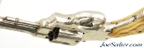Pre-War Smith & Wesson 44 Hand Ejector Nickel Revolver Mfg 1923 Jigged Bone Stocks - 14 of 15