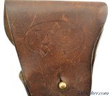 US Model 1916 Colt 1911 .45 Holster with Belt Hanger - 6 of 7