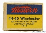 Western Target Logo 44-40 Winchester Ammo full Box 200 Grain Soft Point - 5 of 8