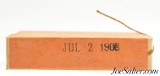 Excellent Sealed! Frankford Arsenal 30 Model 1898 Krag Blank Ammo 1908 - Image 2 of 4