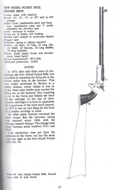 Stevens Pistols and Pocket Rifles Kenneth Cope - Image 6 of 12