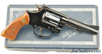 Flat Latch Smith & Wesson 34-1 Model 22/32 Kit Gun 4" in Box