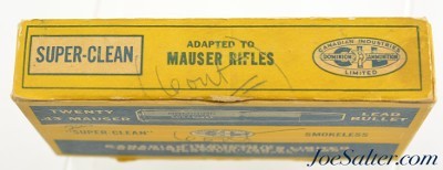 Vintage DOMINION .43 Mauser 385gr. Lead Ammo 20rnds - Image 4 of 5
