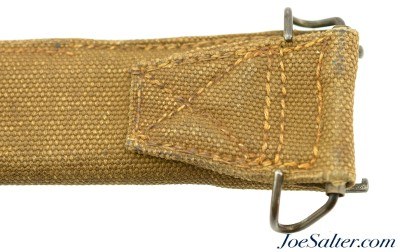 US Springfield Model of 1905 Bayonet & Rare 1st Type RIA Woven Duck Scabbard W/Brass Tube - Image 10 of 13