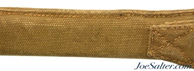 US Springfield Model of 1905 Bayonet & Rare 1st Type RIA Woven Duck Scabbard W/Brass Tube - Image 11 of 13