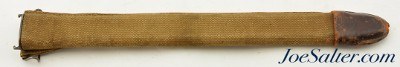 US Springfield Model of 1905 Bayonet & Rare 1st Type RIA Woven Duck Scabbard W/Brass Tube - Image 9 of 13