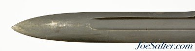 USGI Model of 1905 Bayonet in Scarce 1917 Brauer Bros Tube Duck Canvas Scabbard - Image 8 of 12