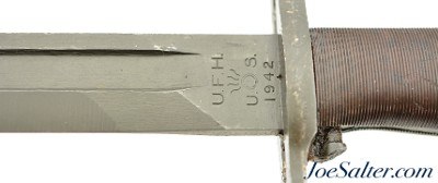 Union Fork & Hoe M1905 1942-43 Production Bayonet & M3 Scabard Parade Cover - Image 7 of 12