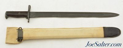 Union Fork & Hoe M1905 1942-43 Production Bayonet & M3 Scabard Parade Cover - Image 2 of 12