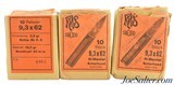 Vintage Boxes RWS 9.3 x 62 Sinoxid Ammo 27 rnds - Image 1 of 4