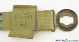 Pre-WWI Model 1910 Garrison Belt Rimmed Eagle Snap Pouches 1915 - 10 of 10