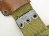 Pre-WWI Model 1910 Garrison Belt Rimmed Eagle Snap Pouches 1915 - 8 of 10